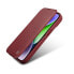 Skórzane etui iPhone 14 Pro z klapką magnetyczne MagSafe CE Premium Leather bordowy