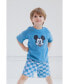 Фото #3 товара Lion King Mickey Mouse Cars T-Shirt and Shorts Outfit Set Toddler to Big Kid Sizes (2T - 10-12)