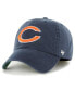 Men's Navy Chicago Bears Sure Shot Franchise Fitted Hat