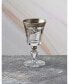 Set of 6 Liquor Glasses with Design