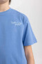 Фото #8 товара Erkek Çocuk T-shirt B6165a8/be284 D.blue