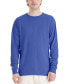 Фото #6 товара Unisex Garment Dyed Long Sleeve Cotton T-Shirt