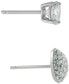 ფოტო #5 პროდუქტის 2-Pc. Set Cubic Zircona Solitaire & Cluster Stud Earrings in Sterling Silver, Created for Macy's