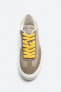Вельветовые кроссовки с цветными деталями ZARA