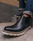 ფოტო #6 პროდუქტის Men's Waylon Tru Comfort Foam Pull-On Cap Toe Chelsea Boot