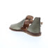 Фото #6 товара Miz Mooz Feat 279040 Womens Gray Leather Hook & Loop Strap Sandals Shoes 6