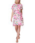 Фото #4 товара Petite Printed Ruffle-Tiered Chiffon Dress