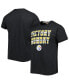 ფოტო #1 პროდუქტის Men's Charcoal Pittsburgh Steelers Victory Monday Tri-Blend T-shirt