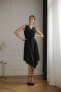 Фото #3 товара Платье легкое Lenitif L080 черное