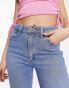 Фото #8 товара Wrangler wild west high waisted straight leg jean in mid blue