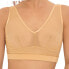 Nude Shade Wireless Comfort Mesh Tank Bra