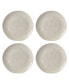 Фото #1 товара Bay Colors Solid 4 Piece Dinner Plate Set, Service for 4