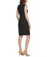 Women's Metal Hardware Sheath Dress