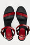 Фото #13 товара Кожаные босоножки на каблуке ZARA