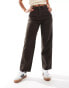 Фото #1 товара Dickies duck canvas trousers in dark brown