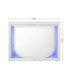 Фото #7 товара Tarian Mirror with Led, Pearl White Finish