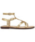 Фото #2 товара Tayla Embellished Strappy Gladiator Flat Sandals