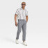 Фото #2 товара Men's Big & Tall Slim Fit Tech Chino Pants - Goodfellow & Co Thundering Gray