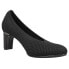 Фото #2 товара VANELi Darrie Round Toe Pumps Womens Black Dress Casual DARRIE-311812