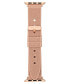 Фото #2 товара Ремешок для часов Anne Klein женский розовый с текстурным силиконовым ремешком, совместимый с Apple Watch 42/44/45/Ultra/Ultra 2