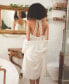 ფოტო #7 პროდუქტის Kit Matte Heart Lace Chemise Lingerie Nightgown