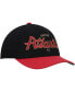 Men's Black Atlanta United FC Team Script 2.0 Stretch Snapback Hat