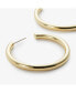 ფოტო #5 პროდუქტის Hoop Earrings - Tia Medium Gold