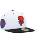 Фото #1 товара Men's White, Black San Francisco Giants 1984 MLB All-Star Game Primary Eye 59FIFTY Fitted Hat