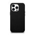 Фото #1 товара Skórzane etui iPhone 14 Pro magnetyczne z MagSafe Litchi Premium Leather Case czarny