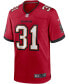 Men's Antoine Winfield Jr. Red Tampa Bay Buccaneers Game Jersey