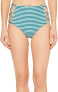 Фото #1 товара ISABELLA ROSE Women's 177890 Avalon High-Waist Bikini Bottom Size L