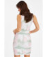 ფოტო #3 პროდუქტის Women's Mesh Ruched Mini Dress