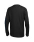 Фото #2 товара Men's Black Tennessee Titans Agility Long Sleeve T-shirt