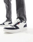 Фото #10 товара Levi's Drive leather trainer in navy with logo