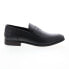 Фото #1 товара Florsheim Jetson Penny Mens Black Leather Loafers & Slip Ons Penny Shoes