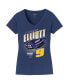 Фото #3 товара Women's Royal Chase Elliott NAPA Racer V-Neck T-Shirt