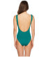 Фото #2 товара Onia Kelly Women's One-Piece Swimsuit Sz. M (Emerald) 151439