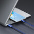 Фото #10 товара Kabel przewód do szybkiego ładowania i transferu danych USB - USB-C 100W 1.2m niebieski