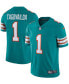 Men's Tua Tagovailoa Aqua Miami Dolphins Alternate Vapor Limited Jersey