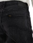 Lee West relaxed straight fit jeans in washed black