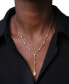 ფოტო #2 პროდუქტის Diamond Multi Cluster Lariat Necklace (1 ct. t.w.) in 14k Gold or 14k white Gold, 15" + 2" extender, Created for Macy's