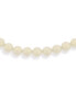 Plain Simple Smooth Western Jewelry Classic Sand Light Bead Jasper Round 10MM Bead Strand Necklace For Women Teen Silver Plated Toggle Clasp 20 Inch