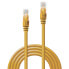Фото #3 товара Жесткий сетевой кабель UTP кат. 6 LINDY 48063 2 m Жёлтый 1 штук