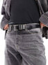 Фото #1 товара AllSaints 30mm leather belt in black