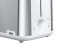 Braun HT 1510 - 2 slice(s) - Stainless steel - White - Plastic - Stainless steel - 900 W