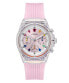 Guess Damen Armbanduhr Chronograph Athena rosa 39 mm GW0438L7