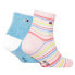 TOMMY HILFIGER Stripe Lurex short socks 2 pairs