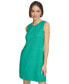 Фото #5 товара Women's Round-Neck Sleeveless Shift Dress