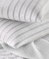 Фото #6 товара Seersucker Ombre Stripe, Full/Queen Duvet Cover Set, Created For Macy's