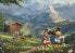 Фото #2 товара Schmidt Spiele Thomas Kinkade Studios: Disney Dreams Collections - Mickey & Minnie in den Alpen, 1000 pc(s), Cartoons, 12 yr(s)